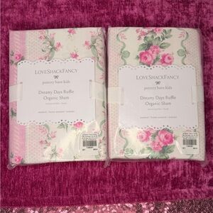 LoveShackFancy Pottery Barn Kids Organic Shams